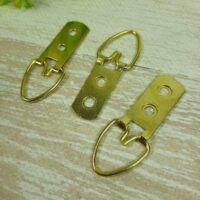 Вушко D-103-7 золото 50*14мм