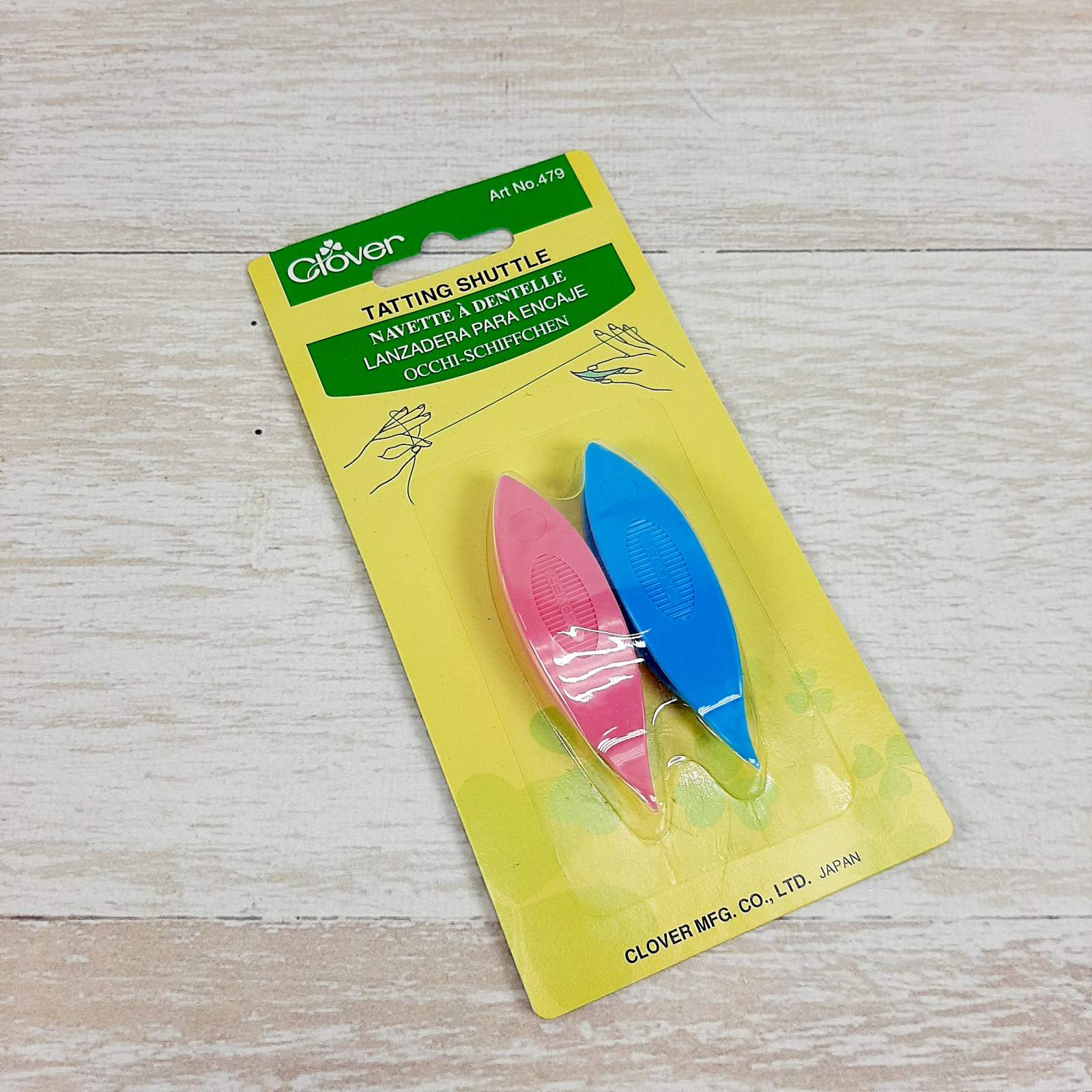 CLOVER 479 315/250/001 Човник для фриволіте 2шт