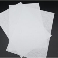 Фетр листовой (полиэстер) жесткий 21*28см 1мм 180г белый Rosa