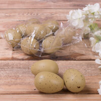 Заготовка із пластику Яйце коричневе в крапинку