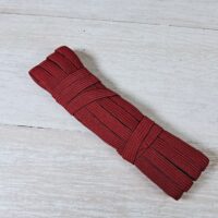 Гумка еластична плоска 10мм бордова К2С5-3210