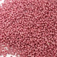 Бісер 16498 Preсiosa 10/0 рожевий непрозорий крейдяний перламутровий 25г