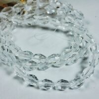 Скло овал 6*8мм 63-65шт прозорий O68001