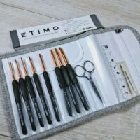 Tulip Etimo TES-002 SILVER Набір алюмінієвих гачків з ергономічною ручкою 2.0-6.0мм