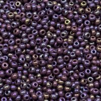 Бісер 24040 Preсiosa 10/0 сливовий непрозорий райдужний 25г