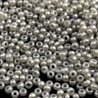 Бісер 62141 Preciosa 10/0 сiрий перламутровий 25г