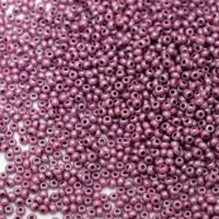 Бісер 16596 Preсiosa 10/0 рожевий непрозорий крейдяний глазурований 25г