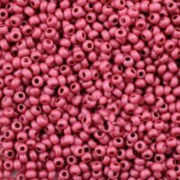 Бісер 16699/1 Preсiosa 10/0 рожевий непрозорий крейдяний глазурований матовий 25г