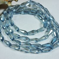 Скло крапля 4*9мм 65-68шт небесно блакитна 36828