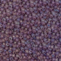 Бісер 21010/1 Preсiosa 10/0 аметистовий світлий прозорий райдужний матовий 25г