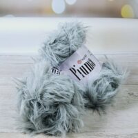Ярнарт П'юма (YarnArt Piuma) 50г/100м 4406 сiрий