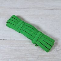 Гумка еластична плоска 10мм А-109 зелений яскравий К2С5-3206