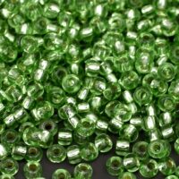Бісер 78661 Preciosa 10/0 салатовий глянцевий 25г