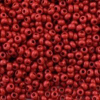 Бісер 16А18/1 Preсiosa 10/0 червоний матовий 25г