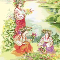 Рисование по номерам 180701 На Ивана-Купала 40*50см