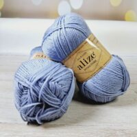 Алізе Вултайм (Alize Wooltime) 100г/200м 0051 блакитний