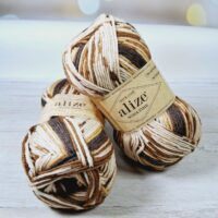 Алізе Вултайм (Alize Wooltime) 100г/200м 11023 бежево-коричневий