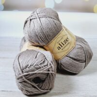 Алізе Вултайм (Alize Wooltime) 100г/200м 0283 бежево-сiрий