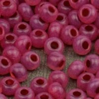 Бісер 17827 Preсiosa 10/0 рожевий непрозорий крейдяний перламутровий 25г