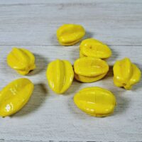 Карамбола 4,4*2,5см жовта 1шт