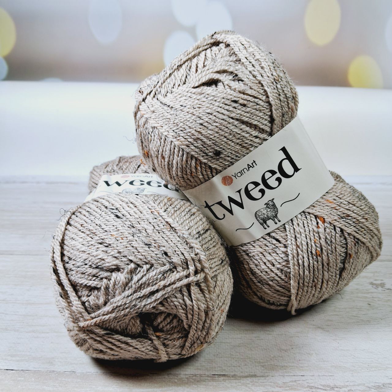 Ярнарт Твід (YarnArt TWEED) 100г/300м 227 беж