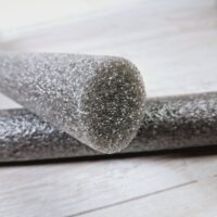 Труба пінопластова  40мм сірий 2м