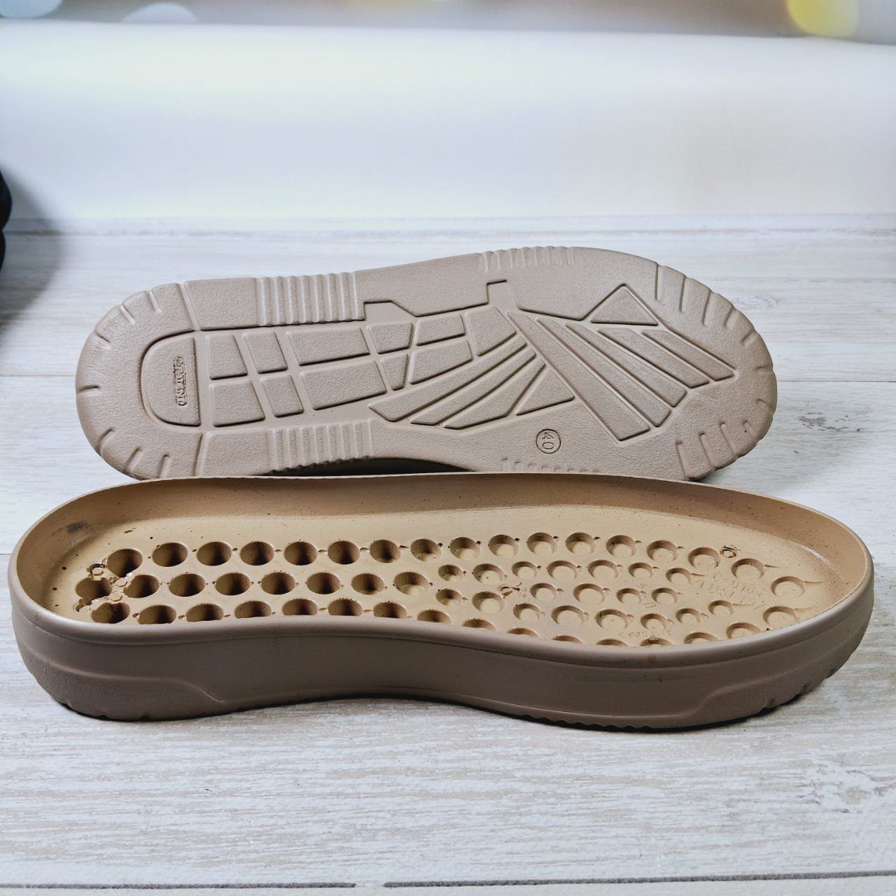 Підошва взуття жіноча Люсі Т3 низький р.40 беж