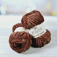 Воланс Бані бебі (Wolans Yarns Bumy Baby) 100г/120м 100-40 коричневий