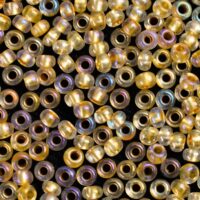 Бісер 68483 Preciosa 10/0 жовтий райдужний 25г