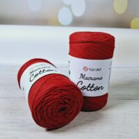 Ярнарт Макраме Коттон 250г/225м 773 червоний