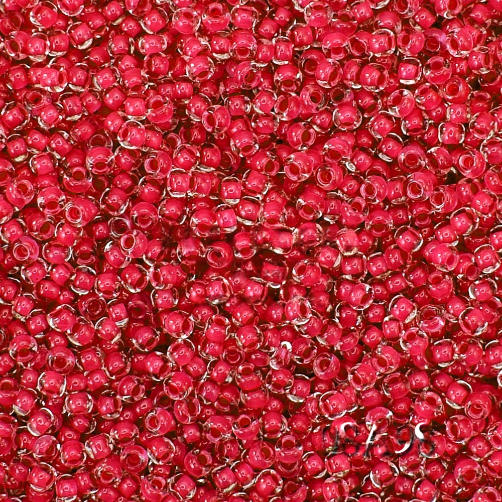 Бісер 08А98 Preсiosa 10/0 червоно-малиновий профарбований 25г
