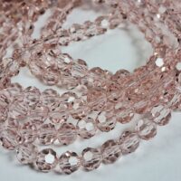 Скло куля 6мм 100шт рожевий 6941