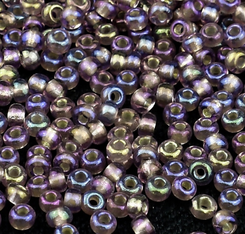 Бісер 27019 Preсiosa 10/0 фiолетово-рожевий перламутровий 25г
