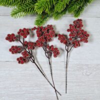 Ягода червоної калини в цукрі 19см 620548