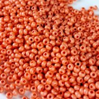 Бісер 16А91/1 Preciosa 10/0 кораловий натуральний матовий 25г