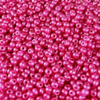 Бісер 22011 Preсiosa 10/0 рожевий яскравий перламутровий 25г
