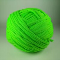 Пряжа трикотажна Бобіна № кислотно-зелений