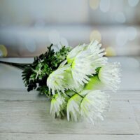 Букет хризантеми на 9 голів бiла SV-054