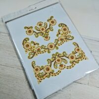 Virena РВВ-068 Рушник весільний в золотi, схема для вишивки бісером та намистинами