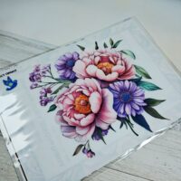 Термоналіпка декоративна ТН 1120 Піони 21*28см