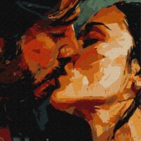 Картина за номерами КНО8711 Він, Вона та Пристрасть 40*50см