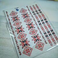 Термоналіпка з імітацією вишивки ТН 2093 28*40см