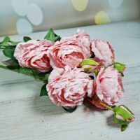 Гілка Троянди 60см яскраво-рожевий 713-052