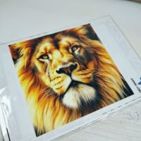 Термоналіпка декоративна ТН 1227 Лев 21*28см