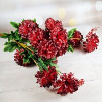 Букет хризантемы на 13 голов червоний BL-84