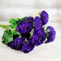 Букет хризантеми на 13 голів фiолетовий SV-034