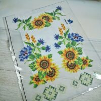 Термоналіпка з імітацією вишивки ТН 2150 28*40см