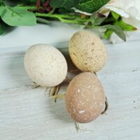 Великодня підвіска Яйце 4*6см коричневий 141-011