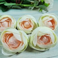 Бутон ранункулюса 5.5см персиковий 137-089