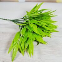 Ветка бамбука 30см Салатовий НТ317/5